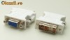 Adaptor video de la DVI la VGA NOU, SIGILAT Adaptor video de la DVI la VGA NOU, SIGILAT