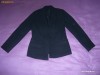 Sacou material gros negru stare buna mar.40    H106