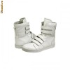 Ghete din piele Alessandro Biaggio - alb [Cod: ABA027_G3]