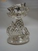inedit obiect decorativ din metal argintat inedit obiect decorativ din metal argintat