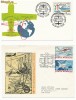 RFL 1980-1992 ROMANIA lot de 4 plicuri speciale cu tematica Aviatie RFL 1980-1992 ROMANIA lot de 4 plicuri speciale cu tematica Aviatie