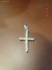 Pandantiv cruciulita cu cristale swarovski crystal clear