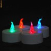 CADOU IDEAL !! UNICAT IN ROMANIA ! SET DE 4 LUMANARI DIGITALE   MAGICE CE POT FI STINSE PRIN SUFLARE ! CEL MAI MIC   PRET !! GARANTAT !