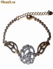 Bratara Swarovski placata cu aur de 14K