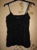 Top maieu negru Pepe Jeans