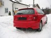 Vand prelungire bara spate Honda Civic 3D 2001 - 2006