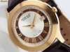 CEAS de LUX , SWISS MADE : HAAS et CIE , placat cu aur , data , pret de start MINIM ! ! !