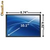 Ecran laptop 10.1 Slim LED 1024 x 600 GLOSSY (Lucios) display panel N101L6 L0D