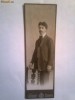Fotografie Barbat, inceputul anului 1900, Dimensiuni 15 x 5 cm
