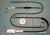 Kit reparatie macara geam actionat electric Freelander Landrover 2/3 usi(pt an fab.'96-'06) spate luneta