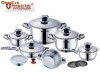 Set oale Royalty Line Switzerland RL-16S, 16 piese, baza 9 straturi, otel inoxidabil 18/10