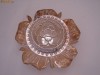 SUPERBA SCRUMIERA IN FORMA DE FLOARE, DIN METAL ARGINTAT - ANGLIA