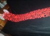 decor catifelat 2 fete ---rosu/alb*** pentru usi, pereti/stil tapet****nou ***din import