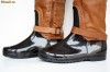 CIZME PLOAIE TOAMNA IARNA DAMA NEGRE MARO PIELE H and M ZARA BERSHKA 38 ca NOI
