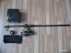 Lanseta / Lansete Telescopica 3,60 M High Power Carbon 100 % Oxygen Hercules + Mulineta FL Baitrunner 7 Rulmenti