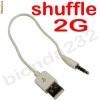 Cablu usb incarcator si sincronizare date pentru Ipod shuffle 2g