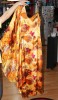 Rochie de seara UNICAT matase naturala 100% lunga cu maneca fluture 42-44