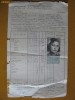 MATRICOLA SCOLARA DE LA SCOALA CENTRALA DE FETE BUC.PENTRU ANUL 1943-1944