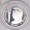 Moneda Romania 500 Lei 2003 - KM#179 Proof (argint 0,999) - Centenarul Societatii Numismatice