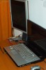 Laptop Toshiba Satellite 17 inch P200-1FJ cu UPGRADE Core2Duo 2 GHz si memorie 3GB + 2 acumulatori intretinut schimb cu tableta