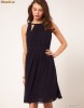 Rochie ASOS Grecian Detail culoare Bleumarin masura8UK/36 eur.size/S Rochie ASOS Grecian Detail culoare Bleumarin masura8UK/36 eur.size/S