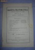 Revista GAZETA MATEMATICA nr 6 FEBRUARIE 1944