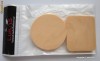 set de 2 buretei pentru obraz ,bureti pentru fata,  pentru fond de ten, pudra finis, make-up, machiaj, truse de farduri, palete