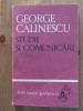 George Calinescu - Studii si comunicari