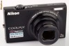 Aparat foto NIKON COOLPIX S6150 16megapixeli  card SDHC 4GB husa