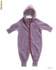 Costum Millie Fleece  Mov - haine copii - marimi de la 74 cm la 86 cm