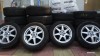 JANTE AUTO PLW GERMANY CA NOI CU ANVELOPE DE IARNA NOI PT FORD 5X108 PE 16 (MONDEO, C-MAXX, FOCUS). 16*