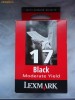 Cartus Lexmark 17 Black/Negru