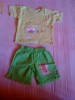 Pantaloni scurti Hanna Montana + tricou - 12 luni
