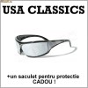 Ochelari de soare USA Classics - Colectia Biker ! Cadou : un saculet pentru protectie !