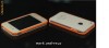 Bumper Iphone 4G&amp;4S----Ultra Slim-----Orange/Transparent