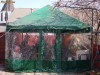 Cort demontabil 4mx4m din poliplan,cort vanzari ambulante, cort VANZARE,ADAPOST MATERIALE DE CONSTRUCTII,CORT GRADINA,UMBRAR,UMBRELA TERASA,FOISOR...