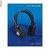 Casca audio, HEAD-PHONE-STEREO-3.5MM-01BK-CHR