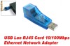 PLACA RETEA USB Lan RJ45 Card 10/100Mbps Ethernet Network Adapter