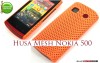 HUSA PORTOCALIE PERFORATA AIR MESH NOKIA 500 - TRANSPORT GRATUIT HUSA PORTOCALIE PERFORATA AIR MESH NOKIA 500 - TRANSPORT GRATUIT