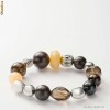 Bratara dama FOSSIL JF85354 perle, NOUA CU ETICHETA, CUTIE METALICA PROPRIE INCLUSA, calitate garantata, pret catalog 46euro - IN STOC -