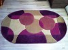 Covor modern carpeta culoare Lila oval 125 X 200 ca nou