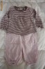 Pantalon  bebe 2-6 luni