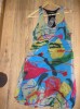 Super rochie Armani Jeans 100 % autentica ,matase naturala fondul plastic , Sz xs/s, model si colorit superbe,noua cu eticheta
