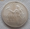 100000 lei 1946 - perfect UNC - luciu de batere complet - piesa de colectie - 25 grame argint