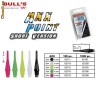 Set 100 Varfuri Bull's Darts Axx Point 62111, negre