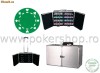 Set de poker de 2000 chip-uri Suited in geanta de aluminiu