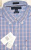 Camasa TOMMY HILFIGER, custom fit, patratele fine bleu-alb-rosu, M, ORIGINALA!
