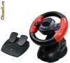Volan+pedale InfiniMax TrackMaster, Vibration , 10 butoane, USB. 60 ron Brasov