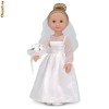 Melissa & Doug - Papusa Lindsay imbracata in miresa