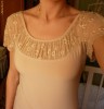 Top cu dantela
